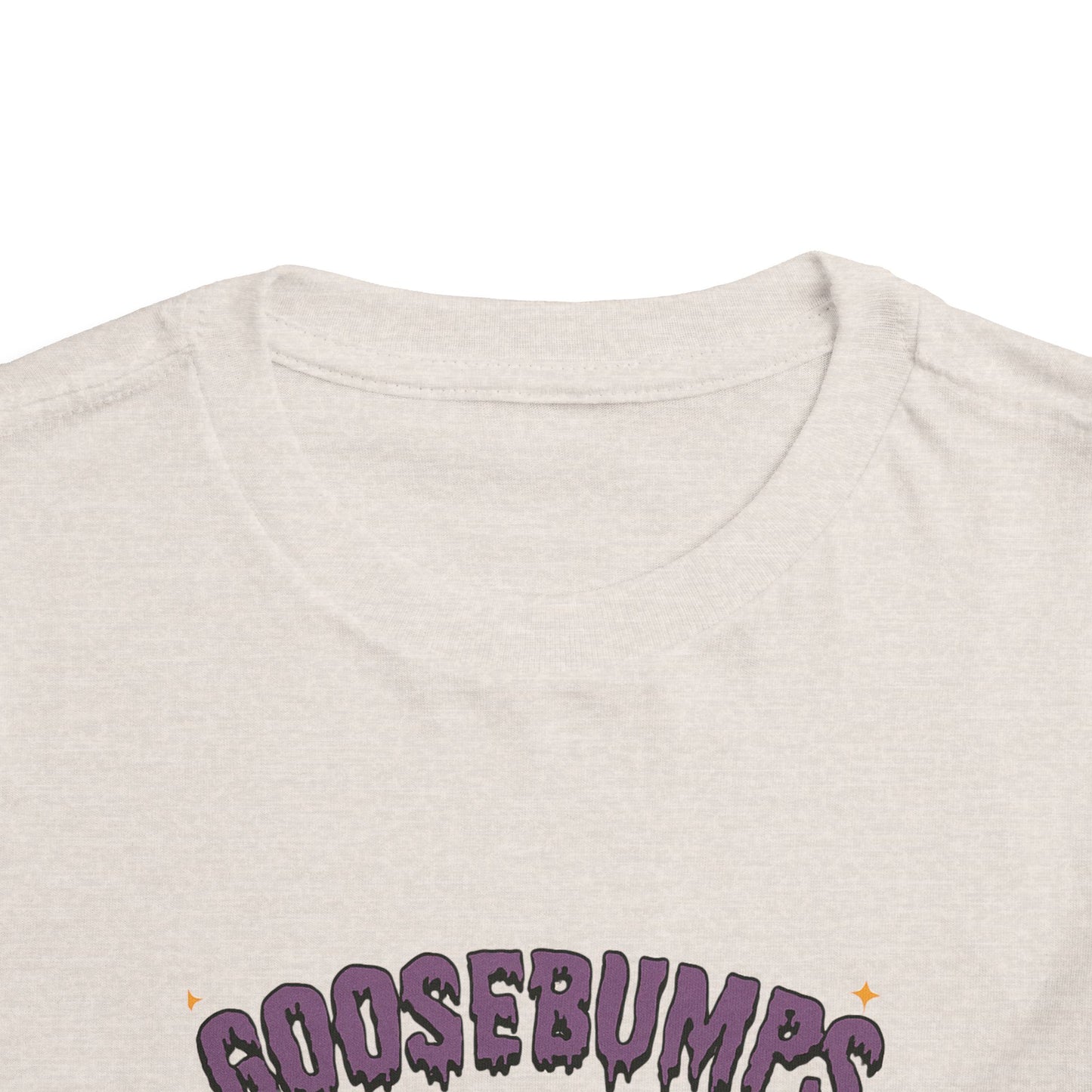 Goosebumps Halloween Toddler Tee - Funny Spooky Xmas