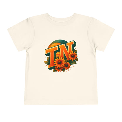 Toddler Tee Sunflower Sunset Design