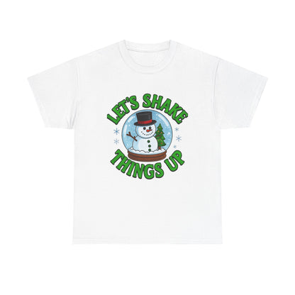 Christmas Snow Globe Tee 'Shake Things Up'