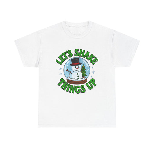 Christmas Snow Globe Tee 'Shake Things Up'