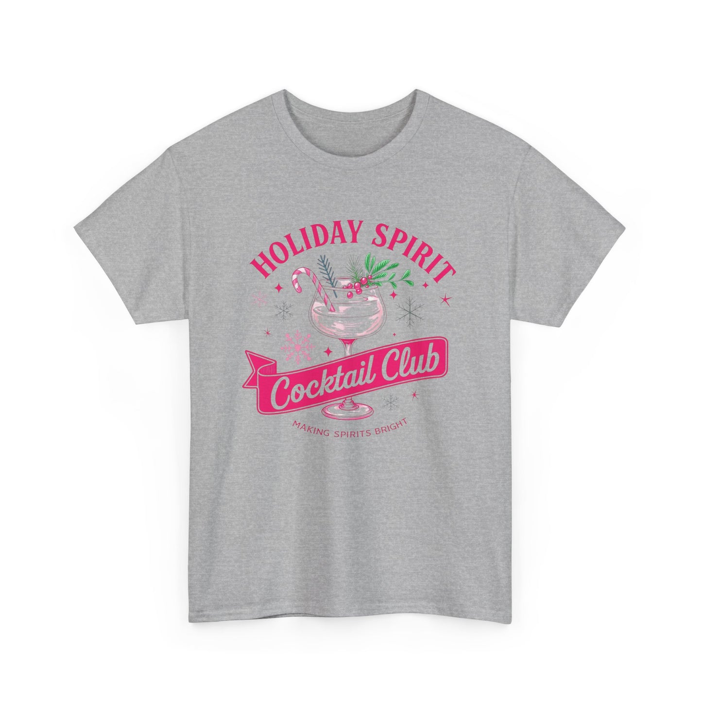 Holiday Spirit Cocktail Club Tee