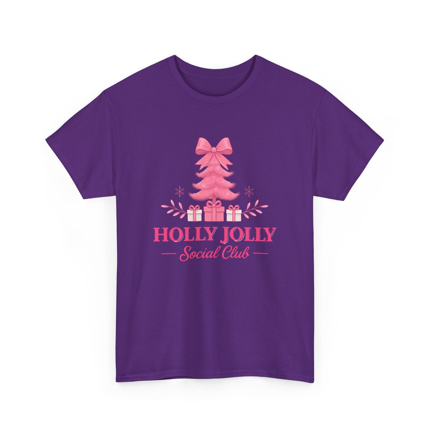 Holly Jolly Pink Tree Tee