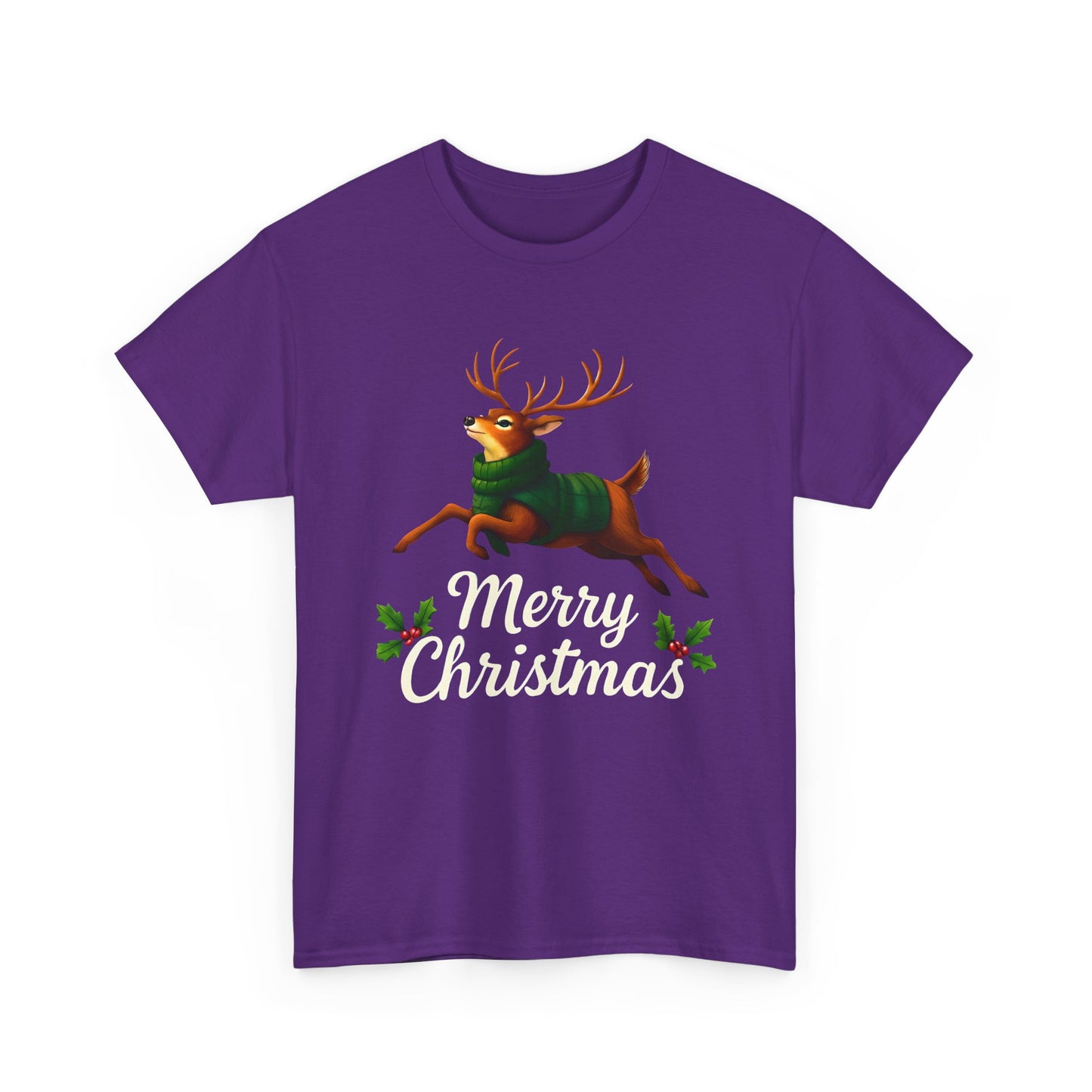Merry Christmas Reindeer Tee
