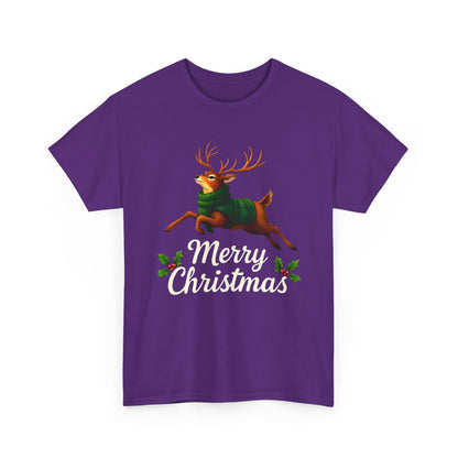 Merry Christmas Reindeer Tee