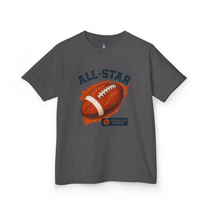 All-Star Kids Football Tee, Sports Apparel, Boys Football Shirt, Kids Casual Wear, Back To School Shirt, Birthday Gift
