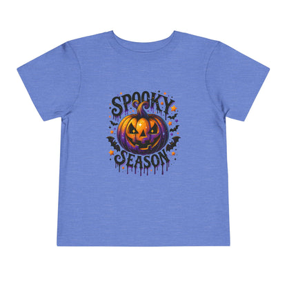Spooky Season Jack-o'-Lantern Toddler Tee