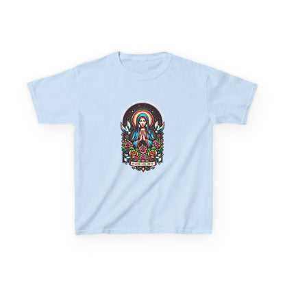 Virgin Mary Graphic Tee - Christmas Kids Shirt