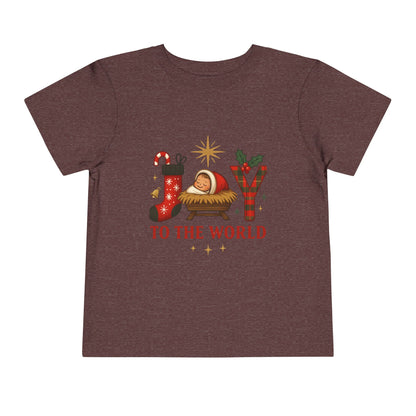 Joy to the World Toddler Christmas Tee