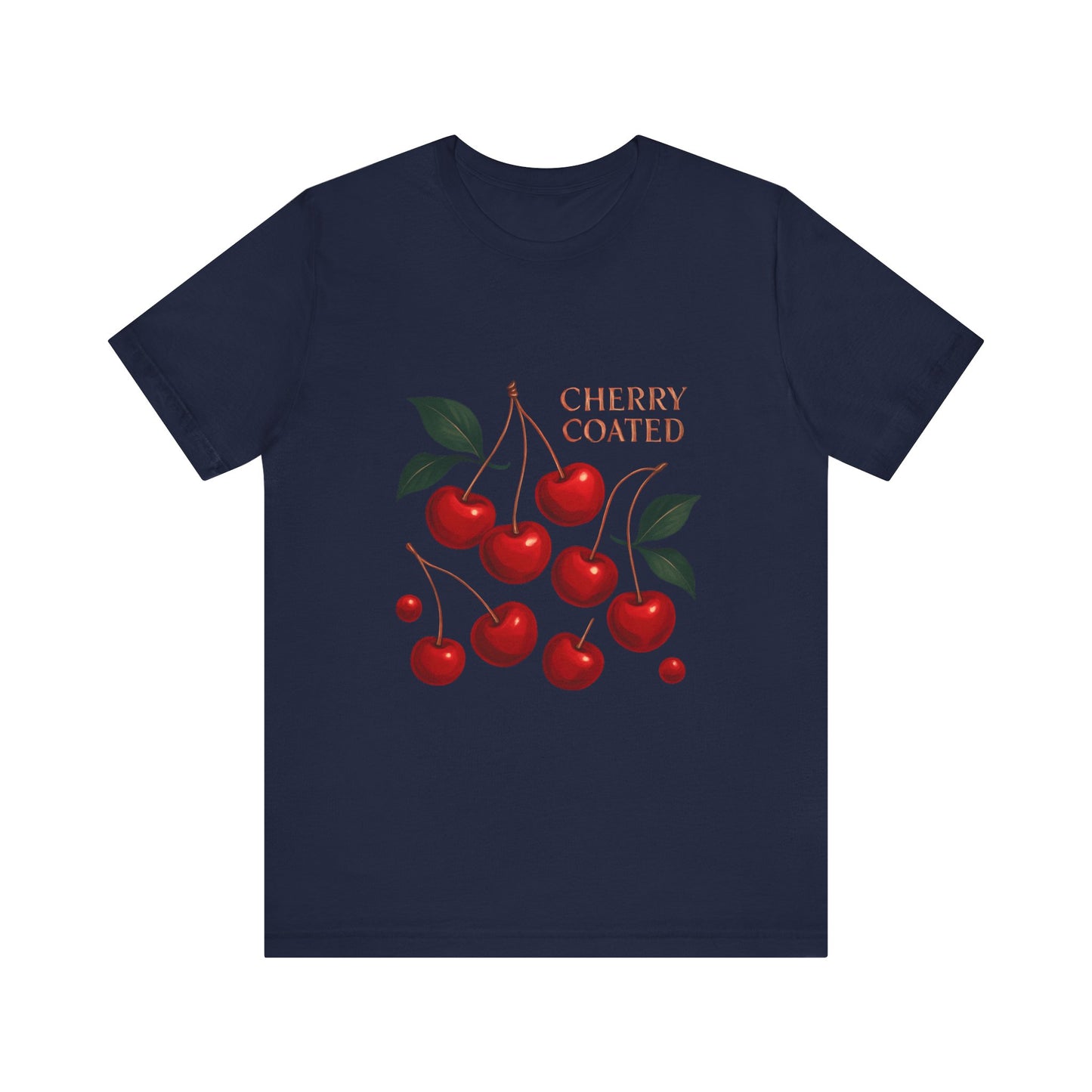 Cherry Coated Tee — Vintage Cherry Graphic T-Shirt