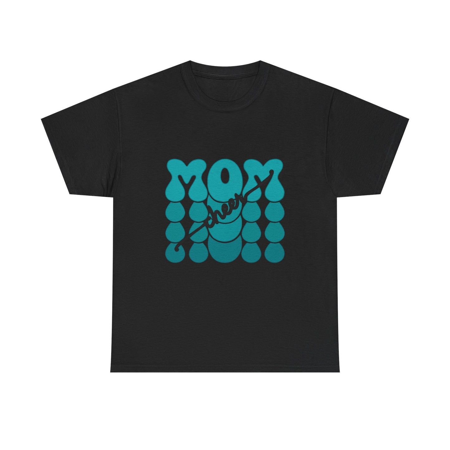 MOM Cheer – Turquoise Spirit Tee