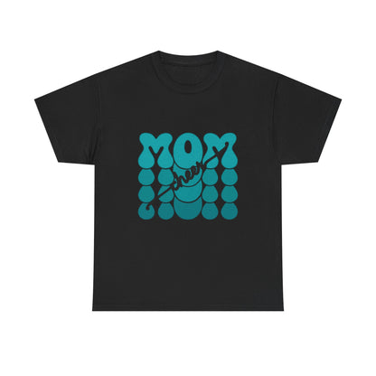 MOM Cheer – Turquoise Spirit Tee