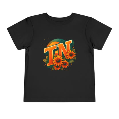 Toddler Tee Sunflower Sunset Design