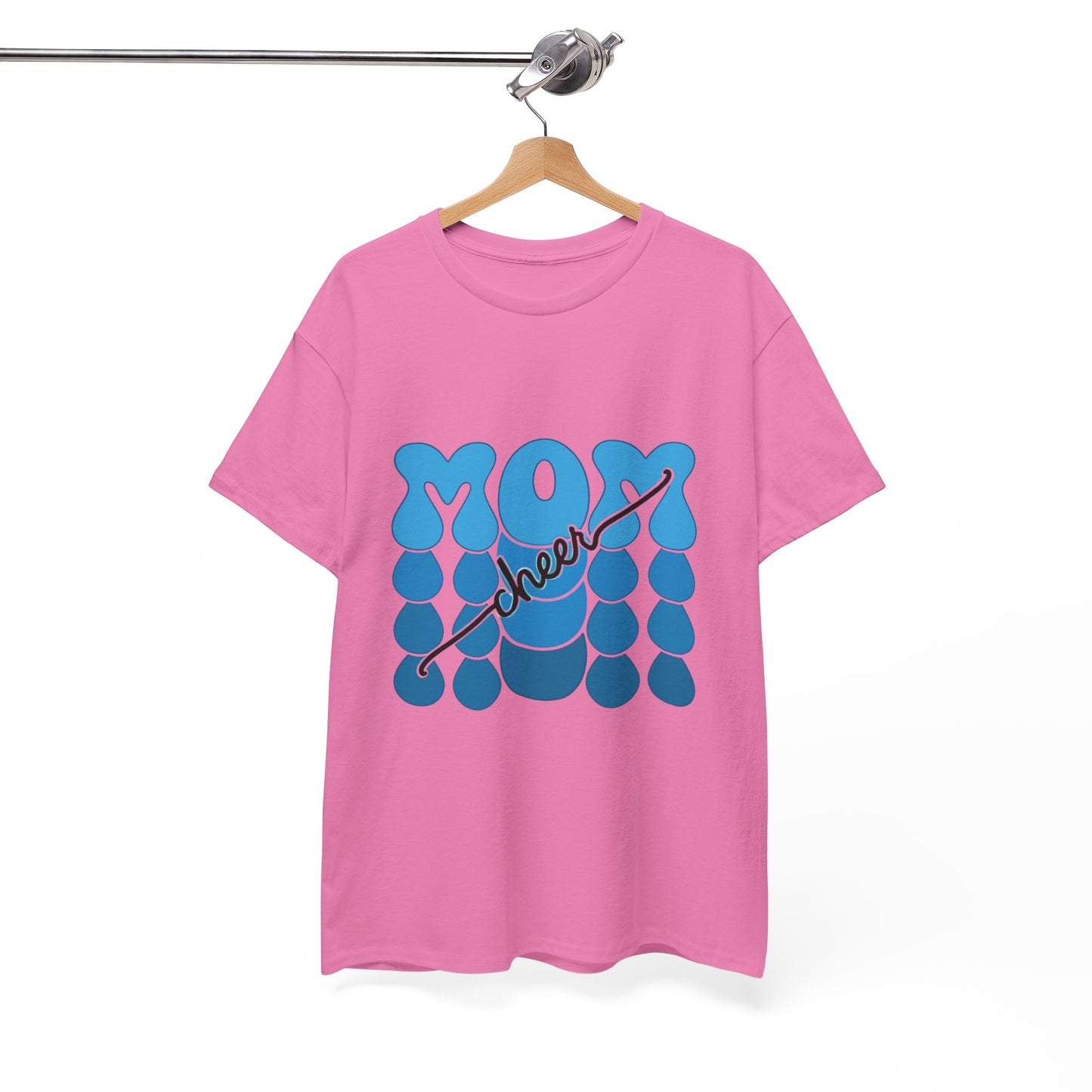 Blue Mom Cheer T-Shirt