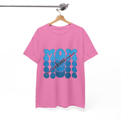 Blue Mom Cheer T-Shirt