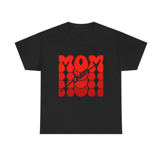 Retro Mom Cheer Tee – Bold Support & Spirit Shirt
