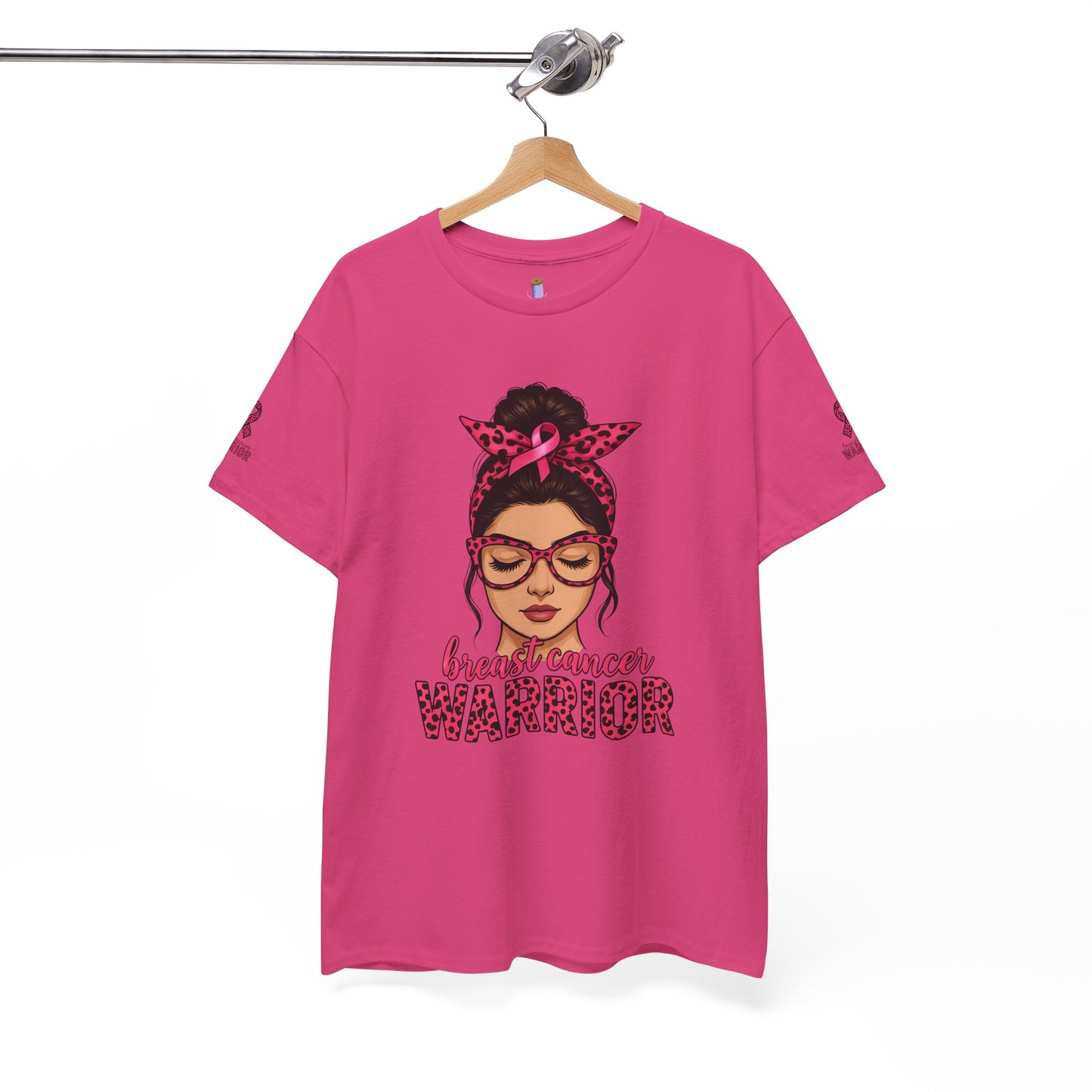 Breast Cancer Warrior Tee, Inspirational T-Shirt for Survivors, Supportive Gift for Cancer Awareness Events, Unisex Cotton Top, [...]