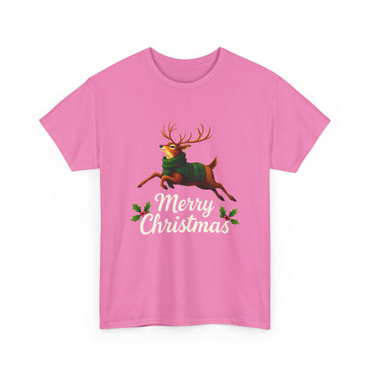 Merry Christmas Reindeer Tee