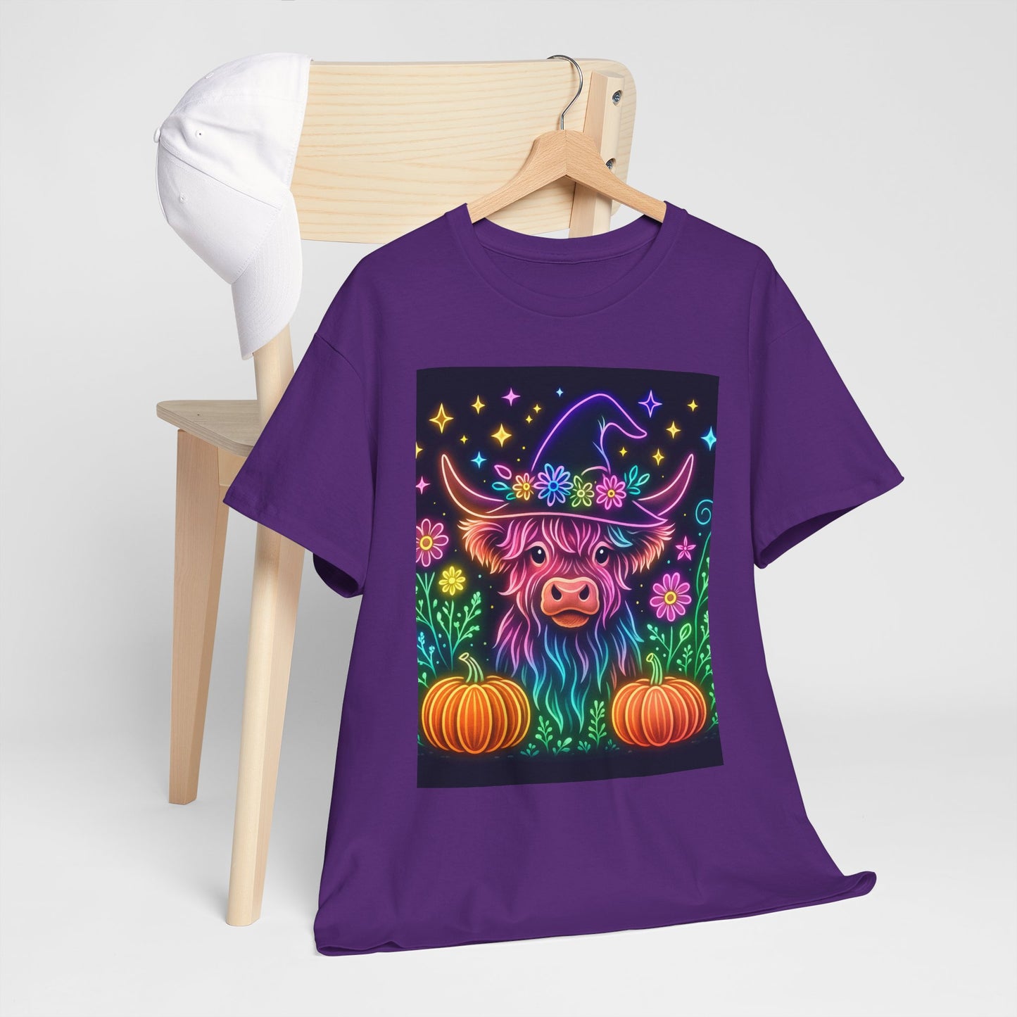 Neon Halloween Highland Tee