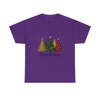 Happy Holidays Trees Tee