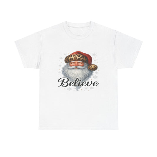 Believe in Santa Holiday Tee