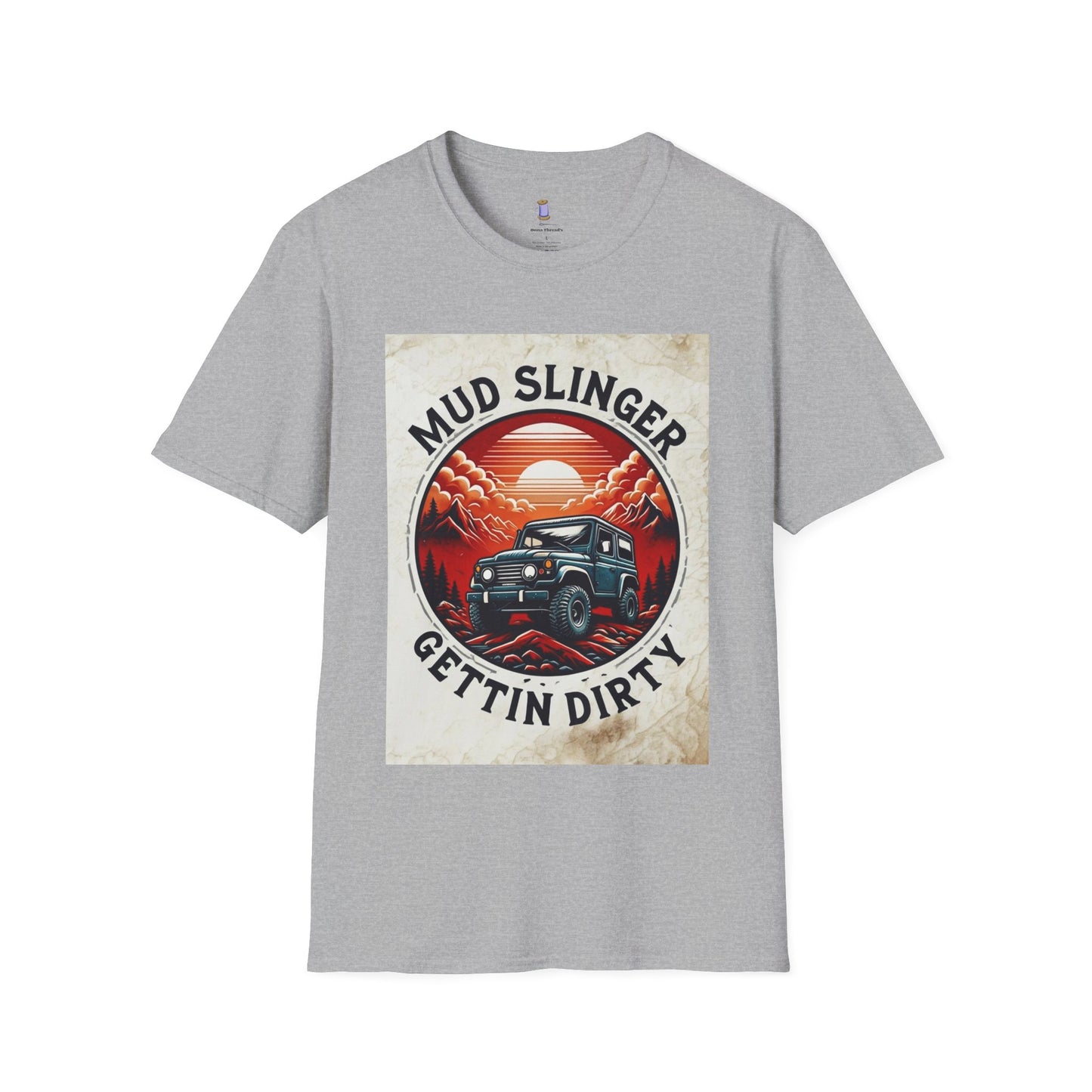 Mud Slinger Unisex Softstyle T-Shirt - Gettin' Dirty Graphic Tee, Off-Roading Apparel, Adventure Outfit, Jeep Lovers Gift, Outdoor [...]