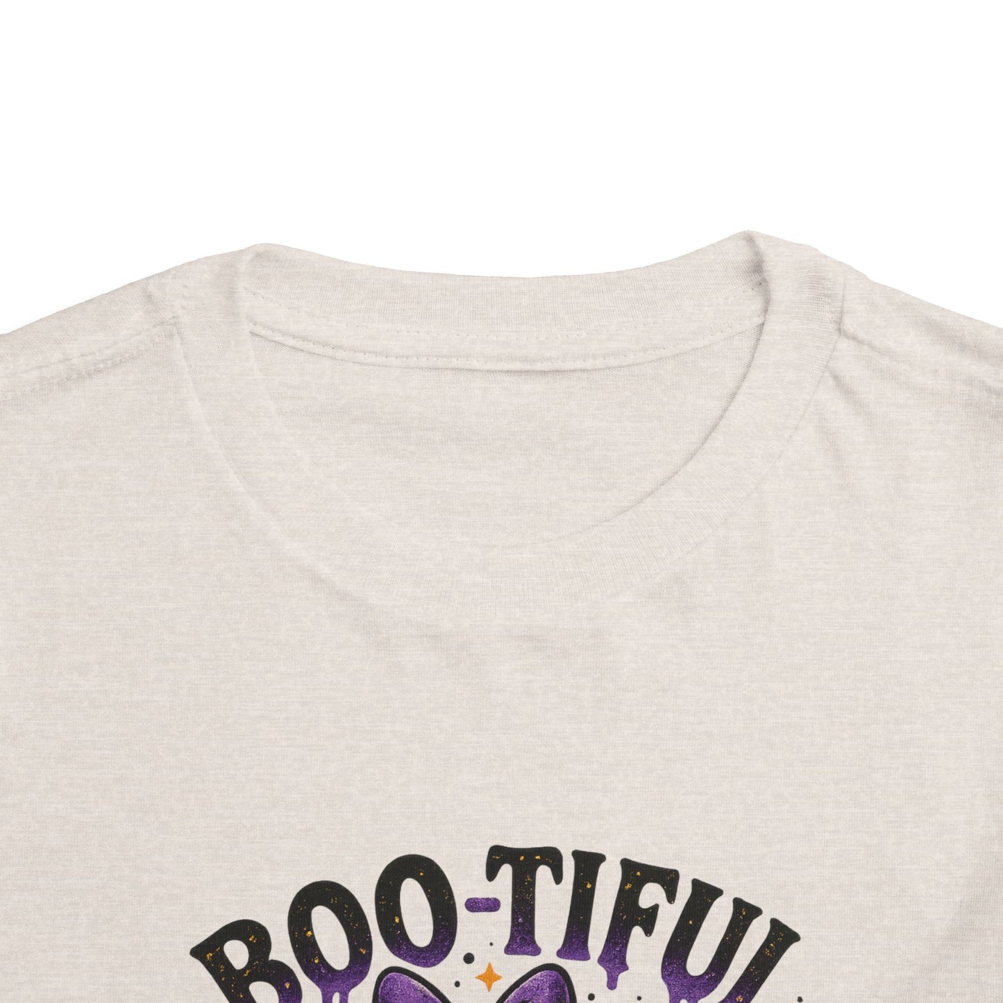 Boo-tiful Ghost Halloween Toddler Tee