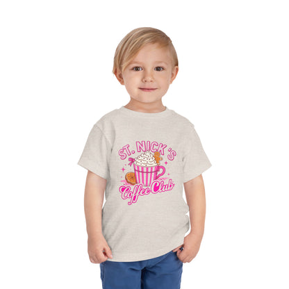 St. Nick's Coffee Club Toddler Christmas Tee