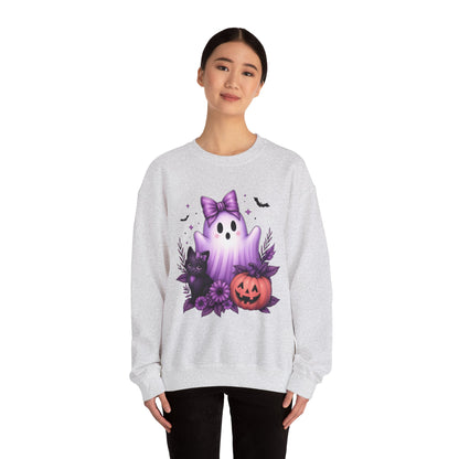 Cute Halloween Ghost Crewneck Sweatshirt