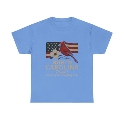 NC Pride: Cardinal, Dogwood & State Flag Tee