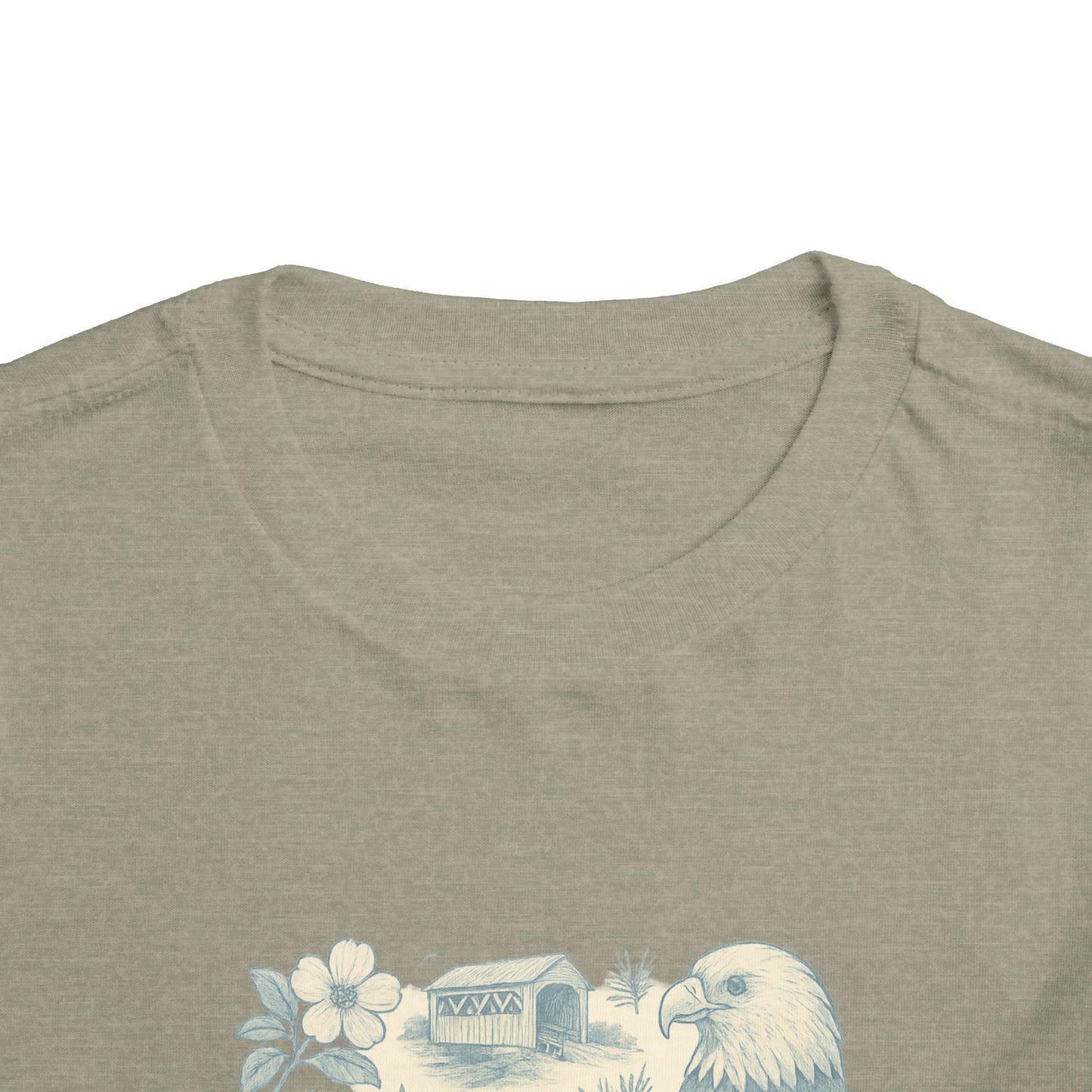 Toddler Tee - NC Landmarks Vintage First in Flight Design
