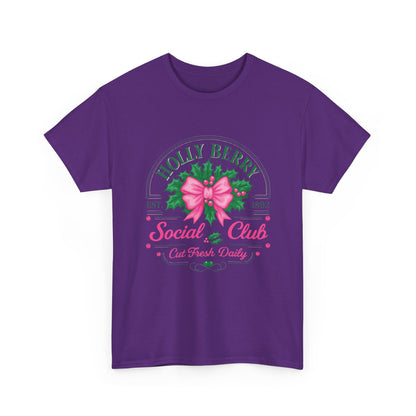Holly Berry Social Club Tee
