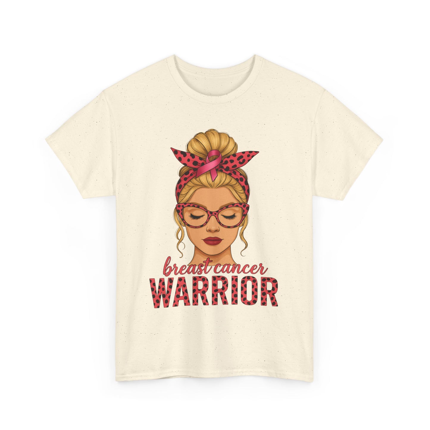 Breast Cancer Warrior Tee - Pink Ribbon Support
