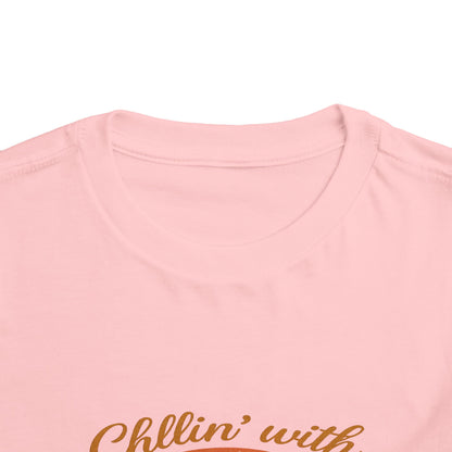 Chillin' With Snowmies Toddler Christmas Tee