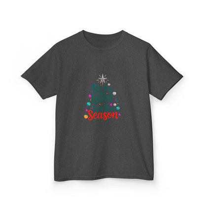 Be the LIGHT Christmas Tree Dino Kids Tee