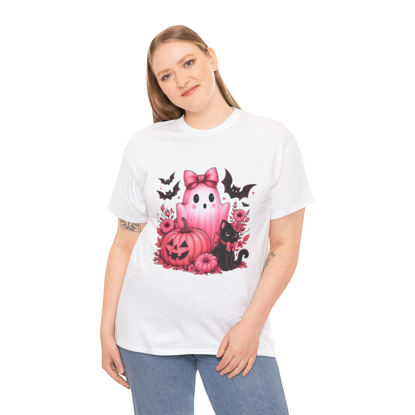 Ghostly Cutie – Halloween Friends Tee