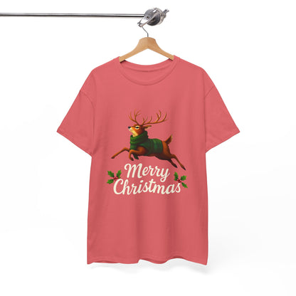Merry Christmas Reindeer Tee