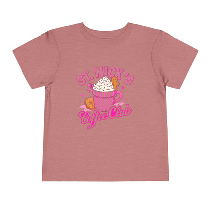 St. Nick's Coffee Club Toddler Christmas Tee