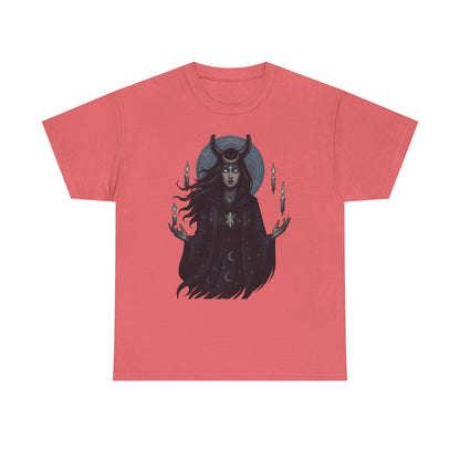 Moonlit Sorceress – Enchanted Candlelight Tee