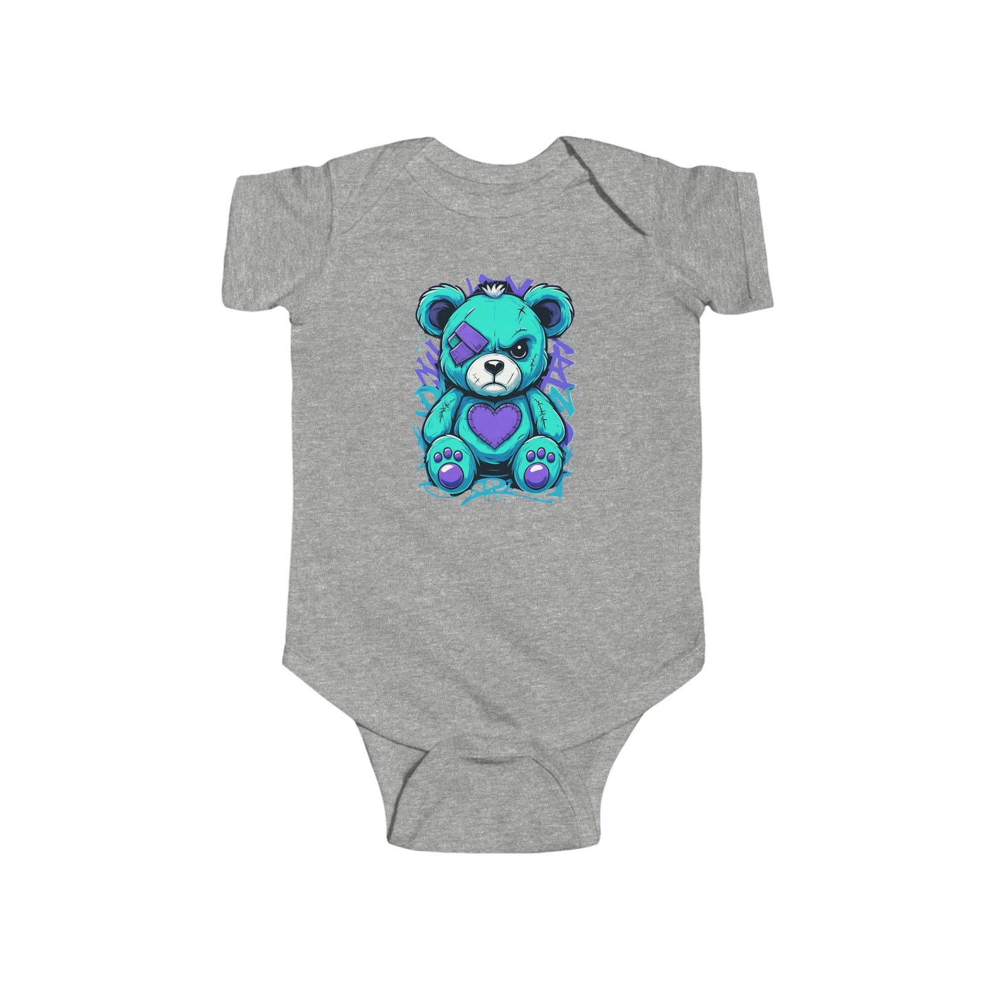 Cute Bear Graphic Infant Bodysuit, Baby Gift, Toddler Outfit, Newborn Clothing, Baby Shower Present