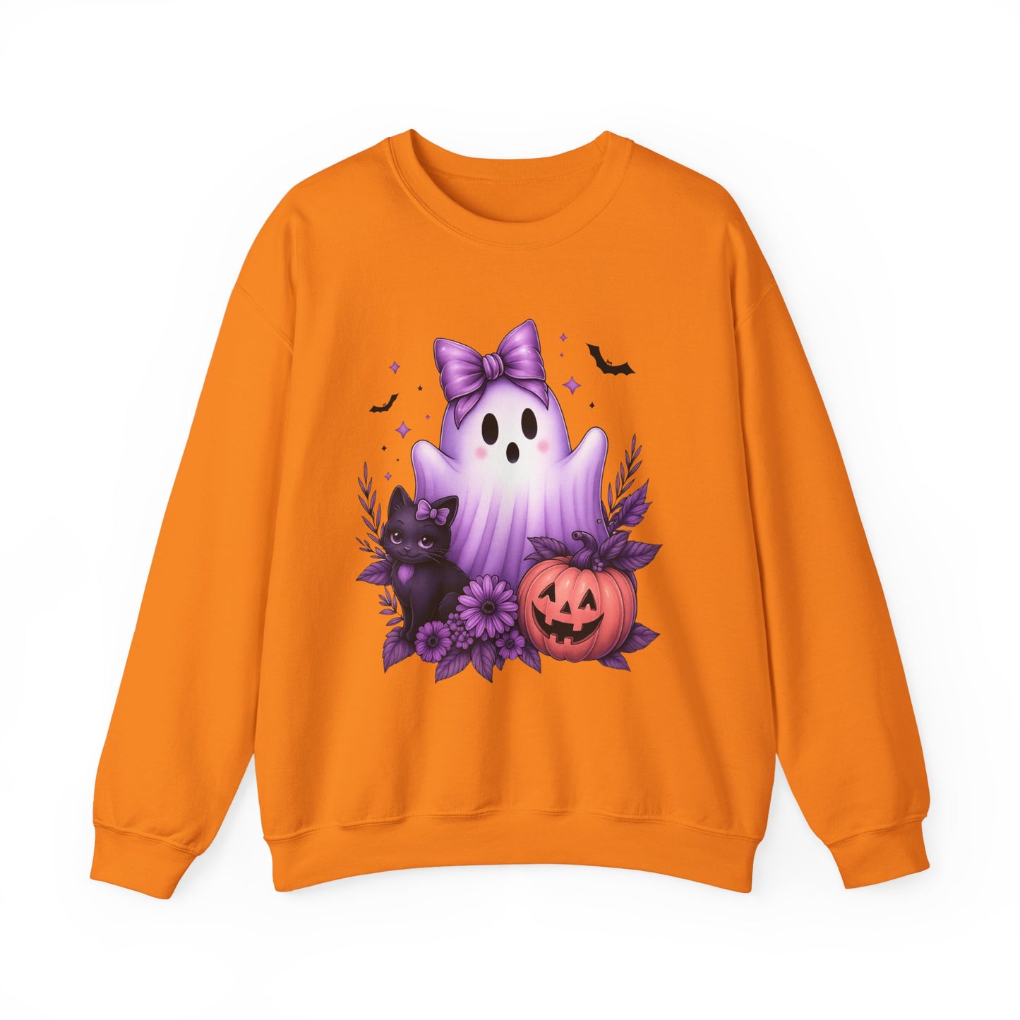 Cute Halloween Ghost Crewneck Sweatshirt