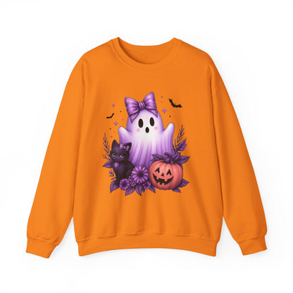 Cute Halloween Ghost Crewneck Sweatshirt