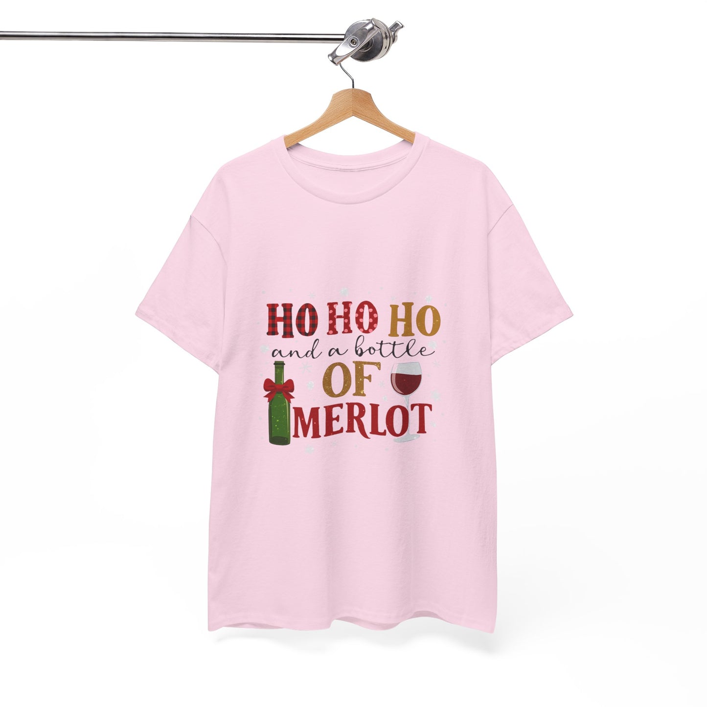 Ho Ho Ho Merlot Christmas Tee