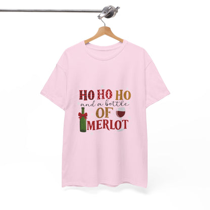 Ho Ho Ho Merlot Christmas Tee