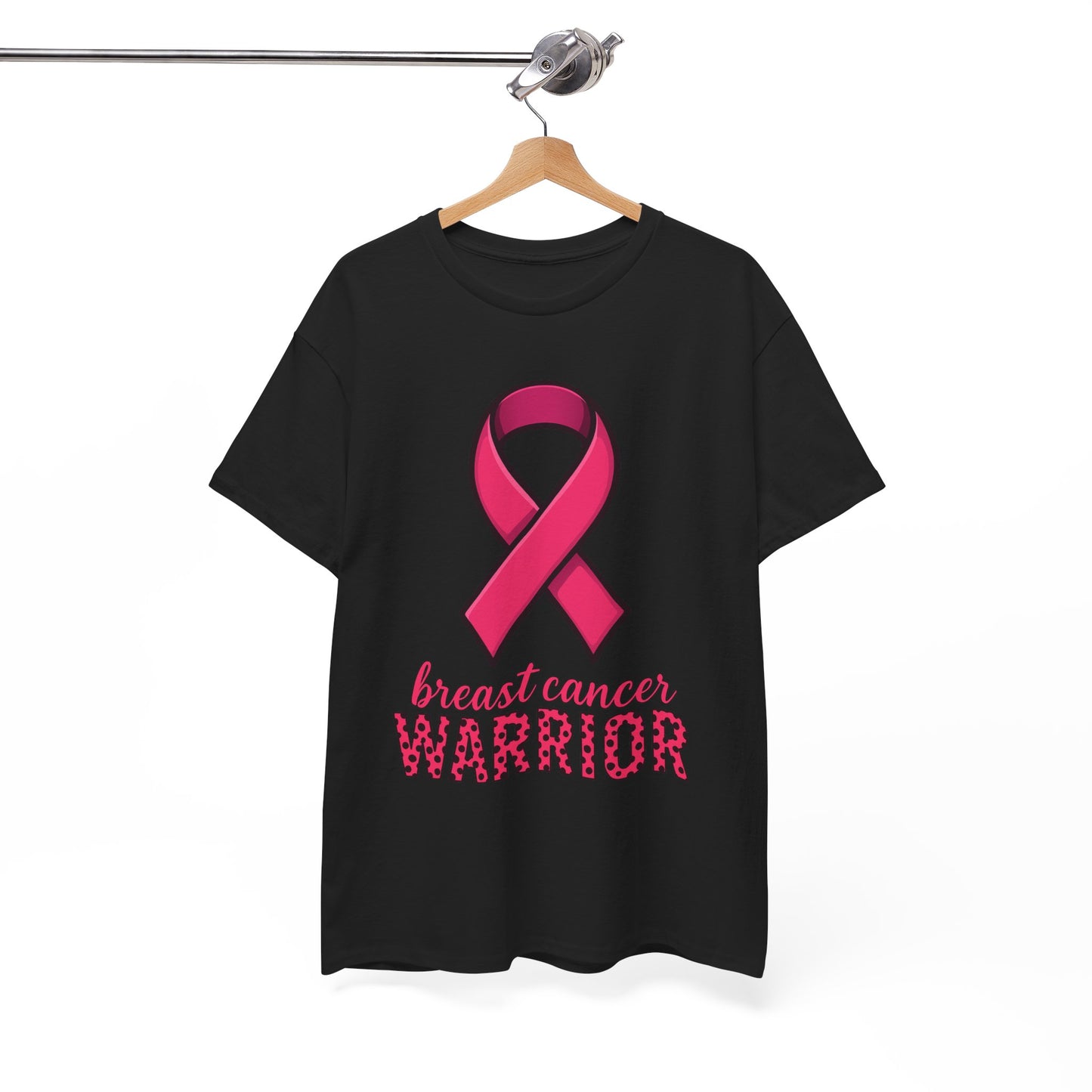 Breast Cancer Warrior Pink Ribbon Tee