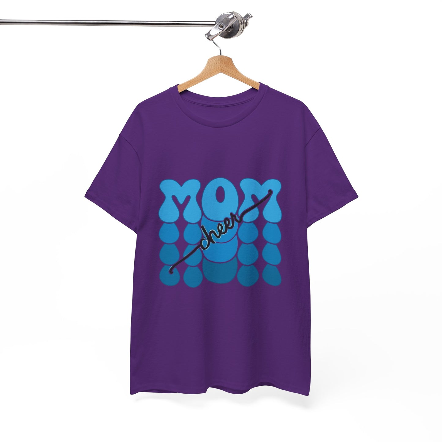 Blue Mom Cheer T-Shirt