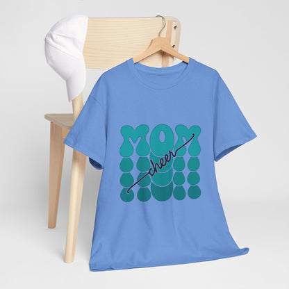 MOM Cheer – Turquoise Spirit Tee
