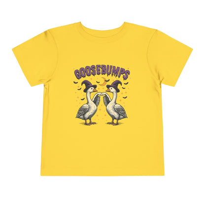 Goosebumps Halloween Toddler Tee - Funny Spooky Xmas