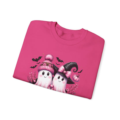 Boo-tiful Breast Cancer Awareness Halloween Crewneck