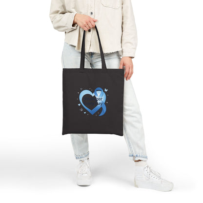 Diabetes Cotton Canvas Tote Bag