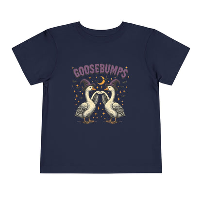 Goosebumps Halloween Toddler Tee - Funny Spooky Xmas